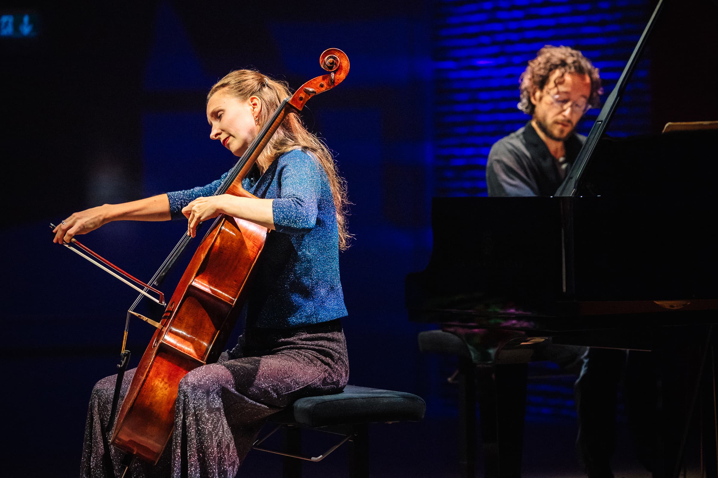 Marie-Elisabeth Hecker, Violoncello und Martin Helmchen, Klavier